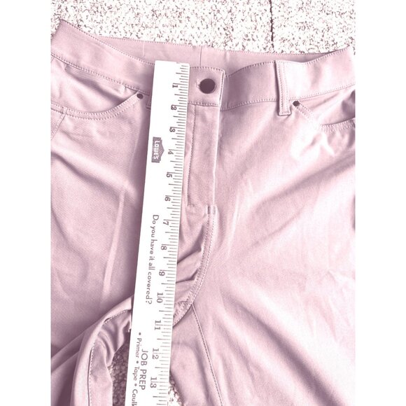 LULULEMON Pants Size 27 Wide Leg Lilac Made With Recycled Polyester & Elastane - Picture 6 of 11